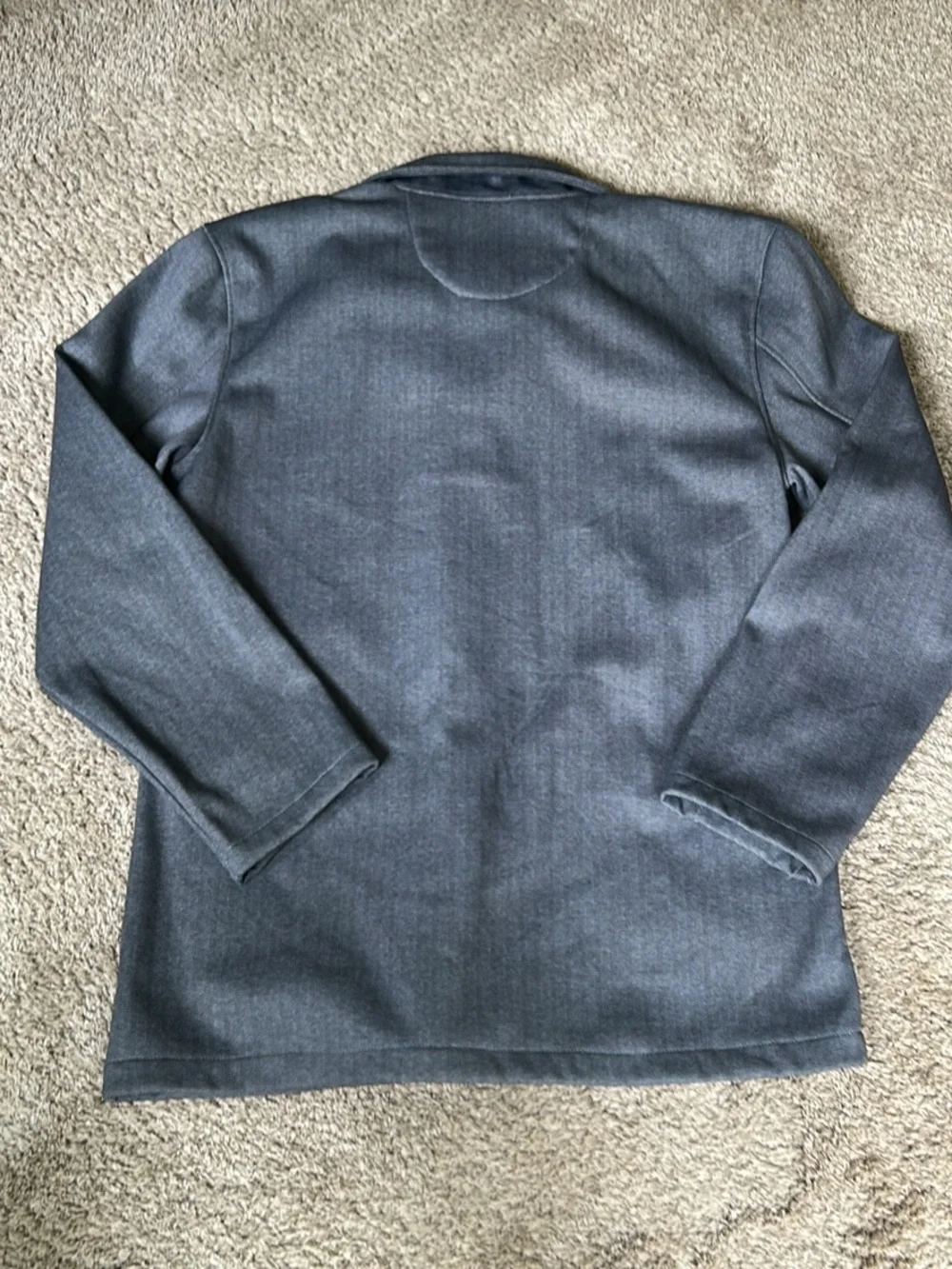Eton Charcoal Gray Military Field Jacket